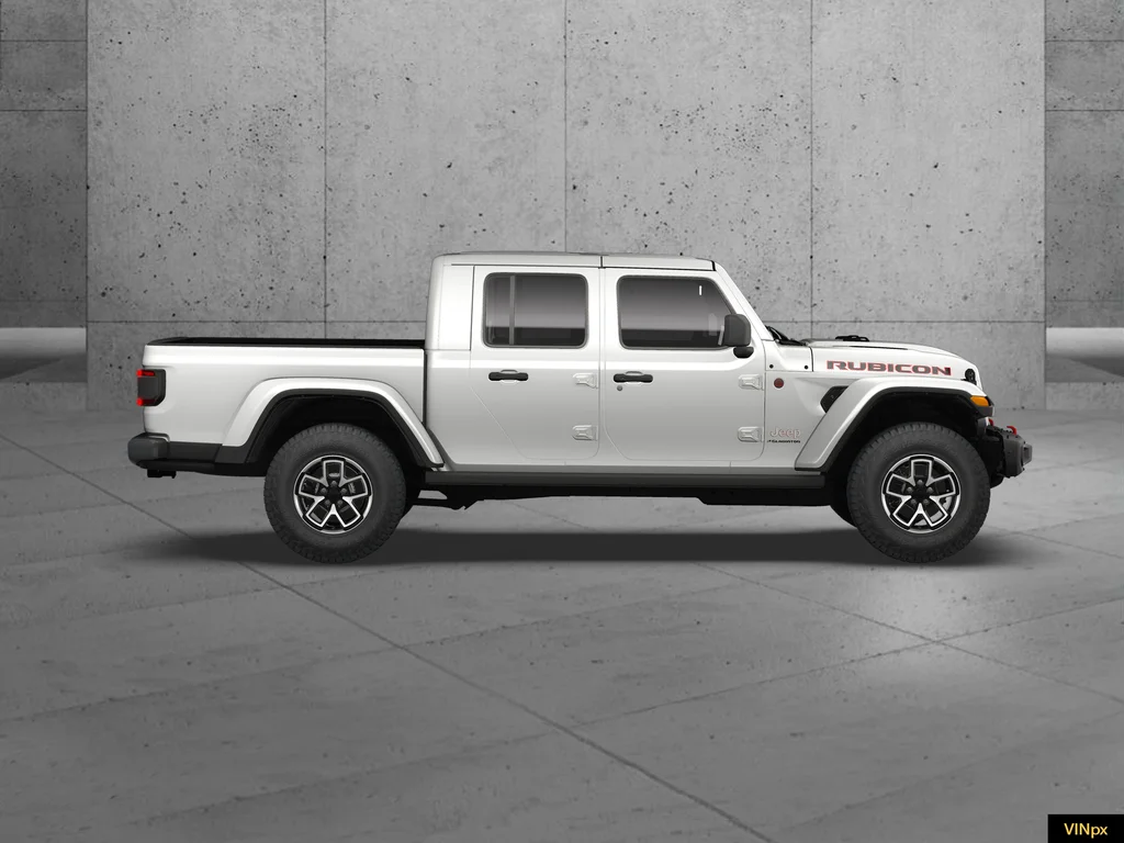 New 2026 Bright White Clear-Coat Exterior Paint Jeep Rubicon X image 8