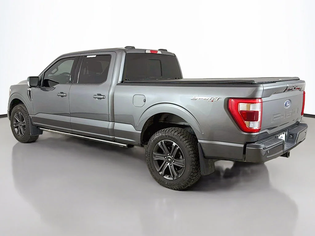 Used 2023 Carbonized Gray Metallic Ford Lariat image 14