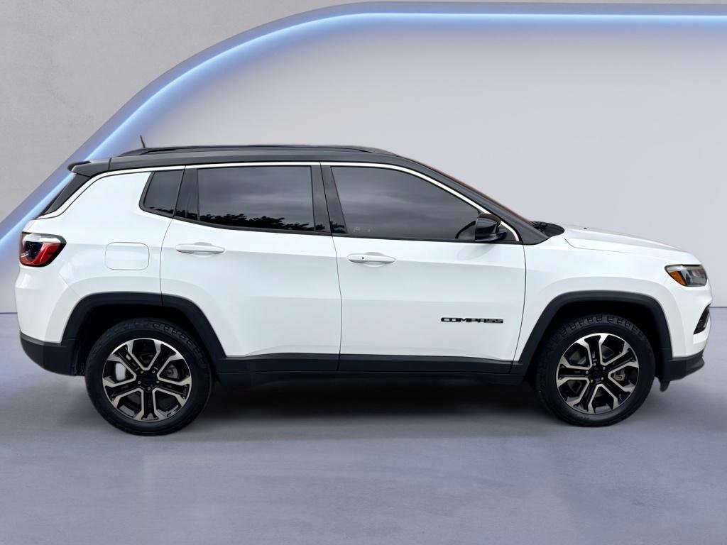 Used 2023 Bright White Clearcoat Jeep Limited image 6