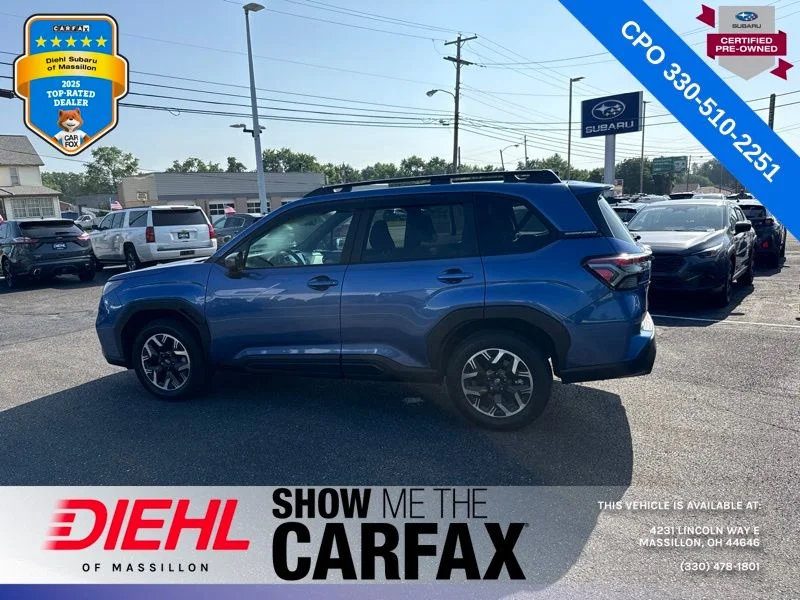Certified Used 2026 Blue Subaru Premium image 3
