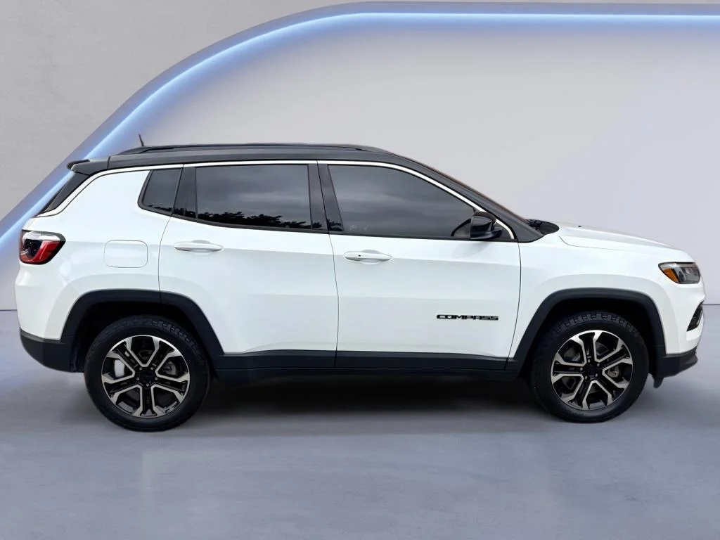 Used 2023 Bright White Clearcoat Jeep Limited image 6