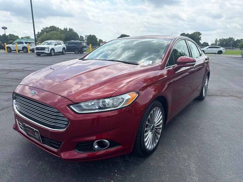 Used 2014 Red Ford Titanium image 7