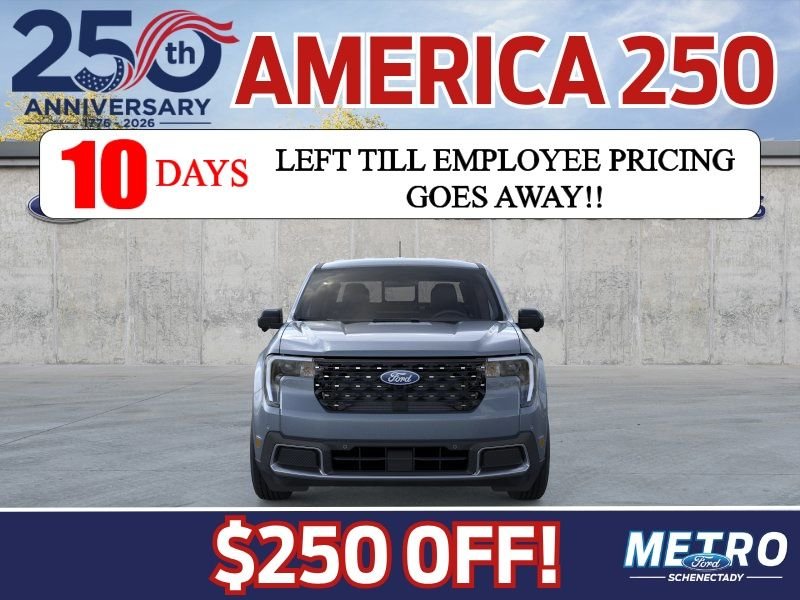 New 2026 Azure Gray Metallic Tri-Coat Ford Lariat image 7