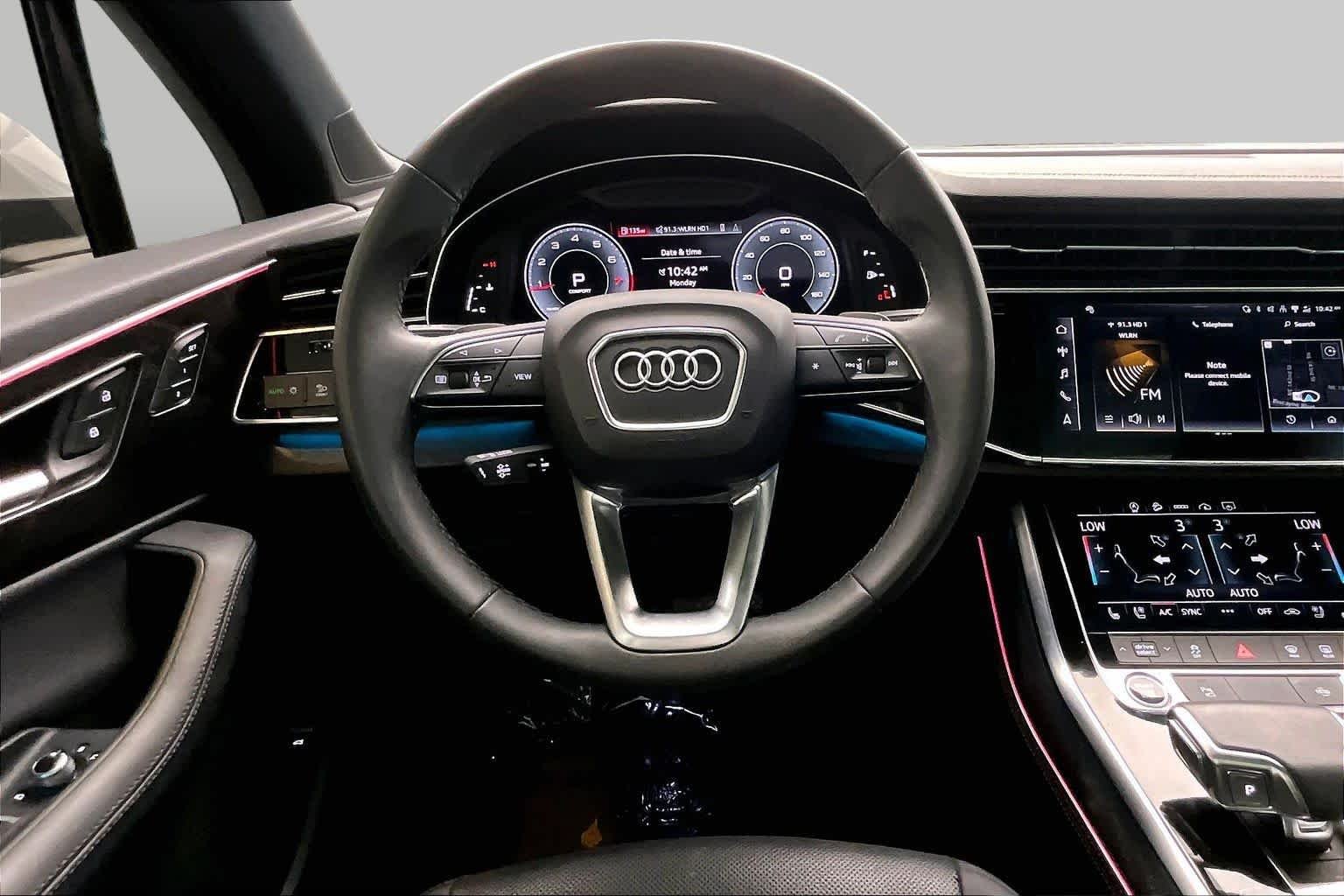 Used 2023 Glacier White Metallic Audi Premium Plus image 6