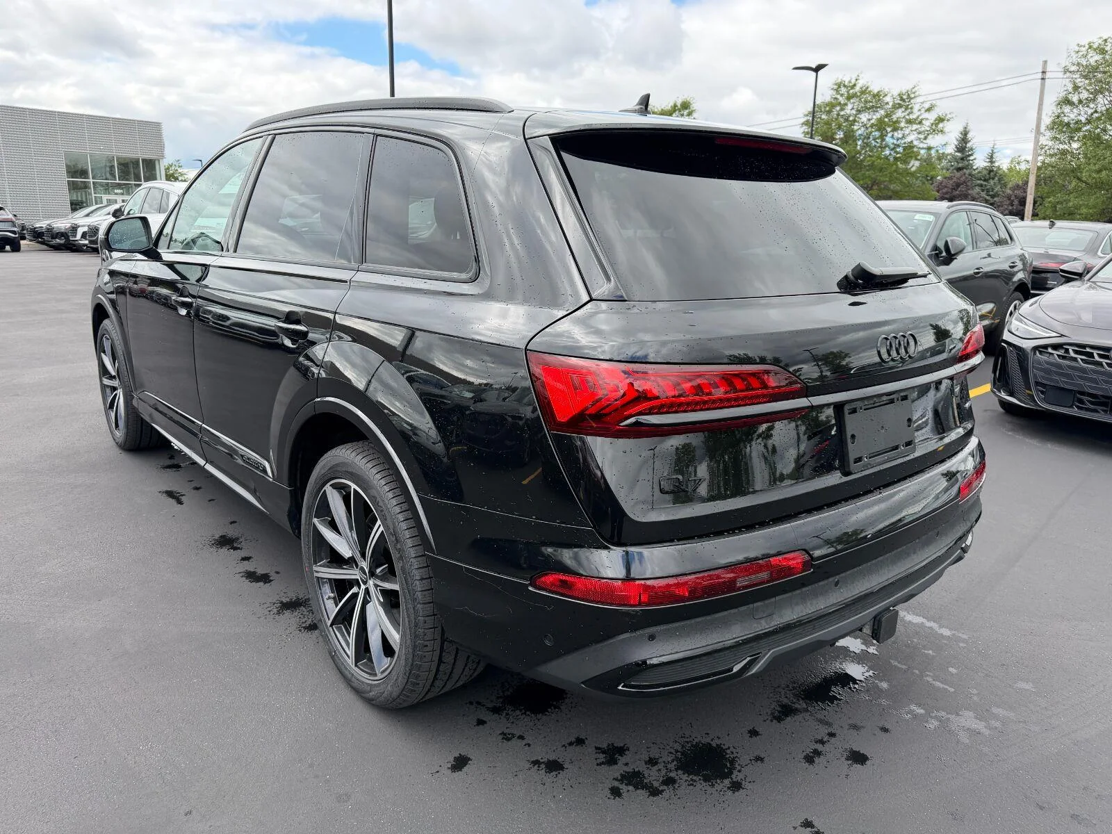 Used 2023 Mythos Black Metallic Audi Premium Plus image 3