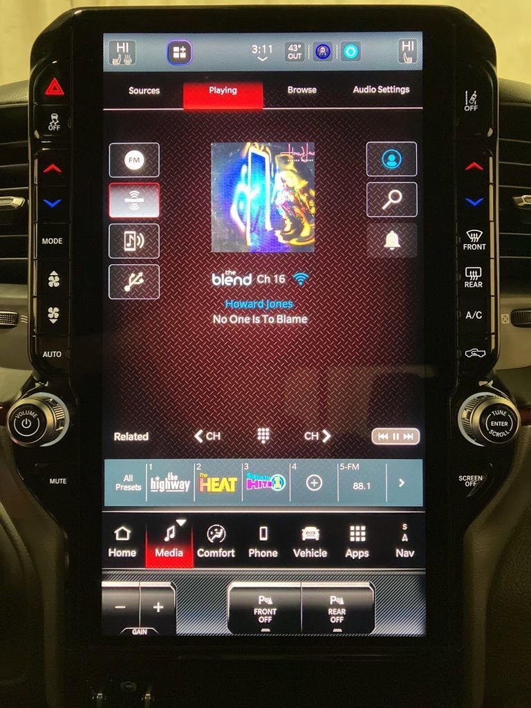 New 2026 Forged Blue Metallic Exterior Paint RAM Rebel image 4