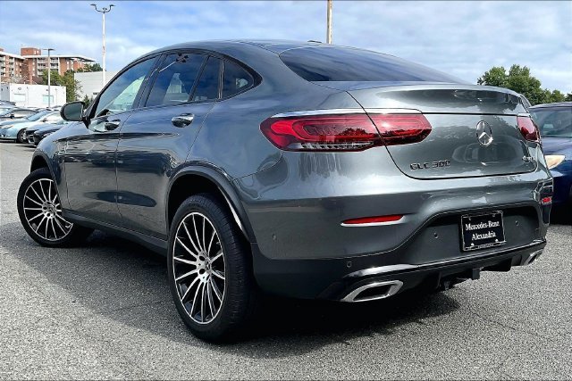 Certified Used 2022 Gray Mercedes-Benz GLC 300 Coupe image 3