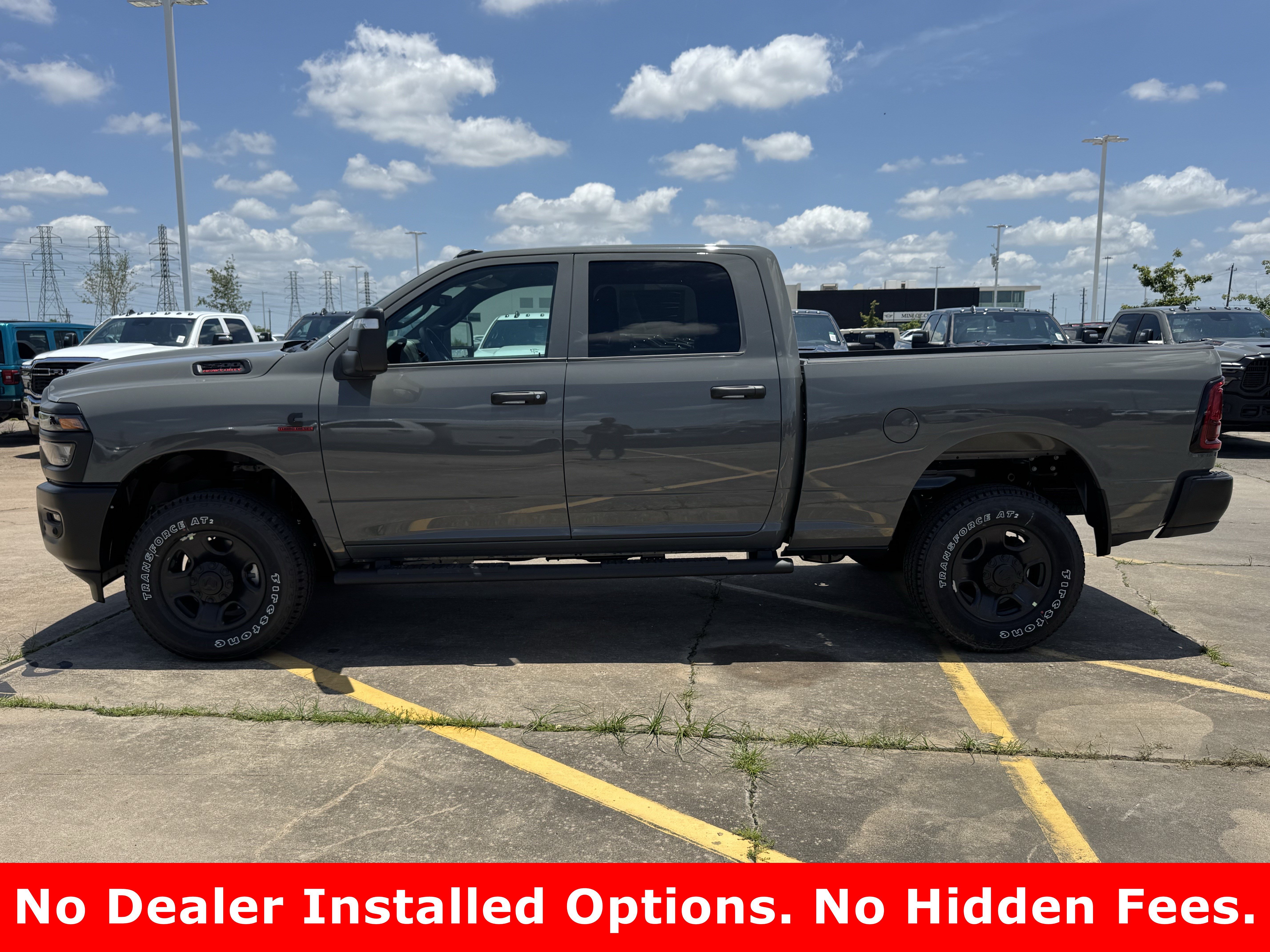 New 2026 Ceramic Gray Clear-Coat Exterior Paint RAM Tradesman image 6