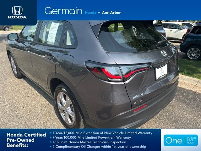 Certified Used 2024 Modern Steel Metallic Honda 5DR AWD LX image 11