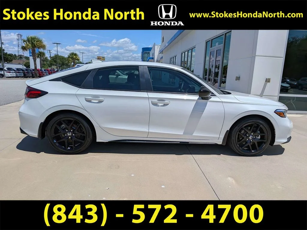 Certified Used 2025 White Honda Sport image 7