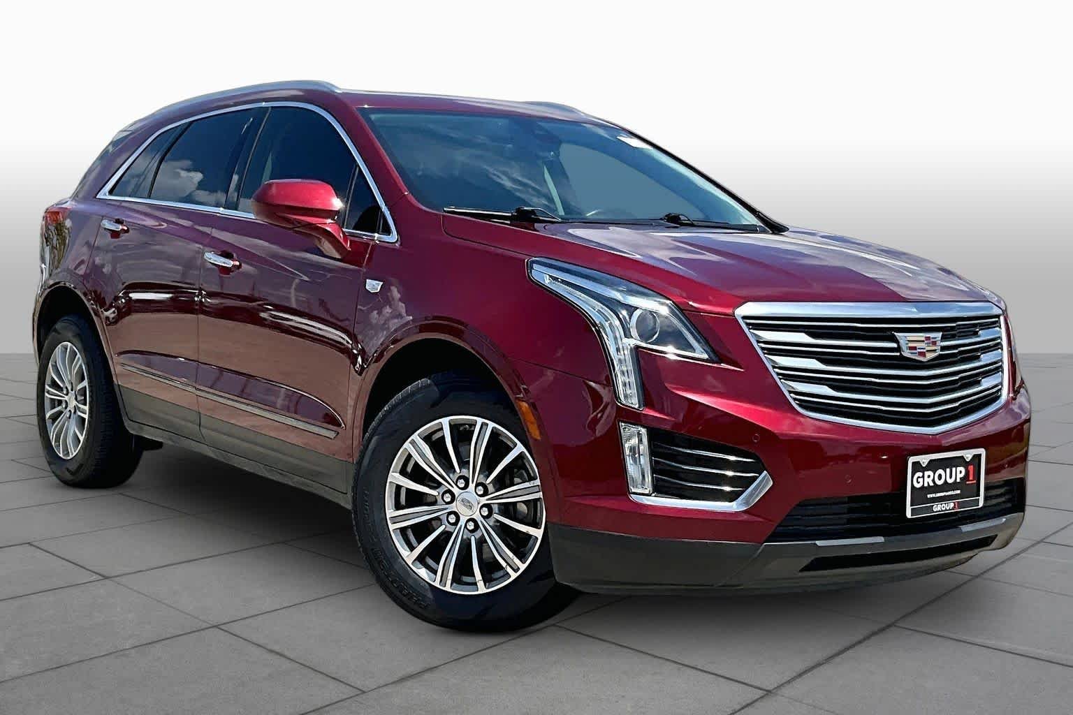 Used 2017 Red Passion Tintcoat Cadillac Luxury FWD image 3