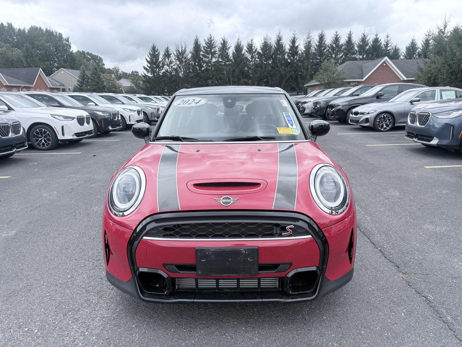 Used 2024 Chili Red MINI Cooper S image 2