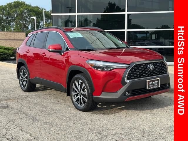Certified Used 2024 Barcelona Red Metallic Toyota XLE image 1