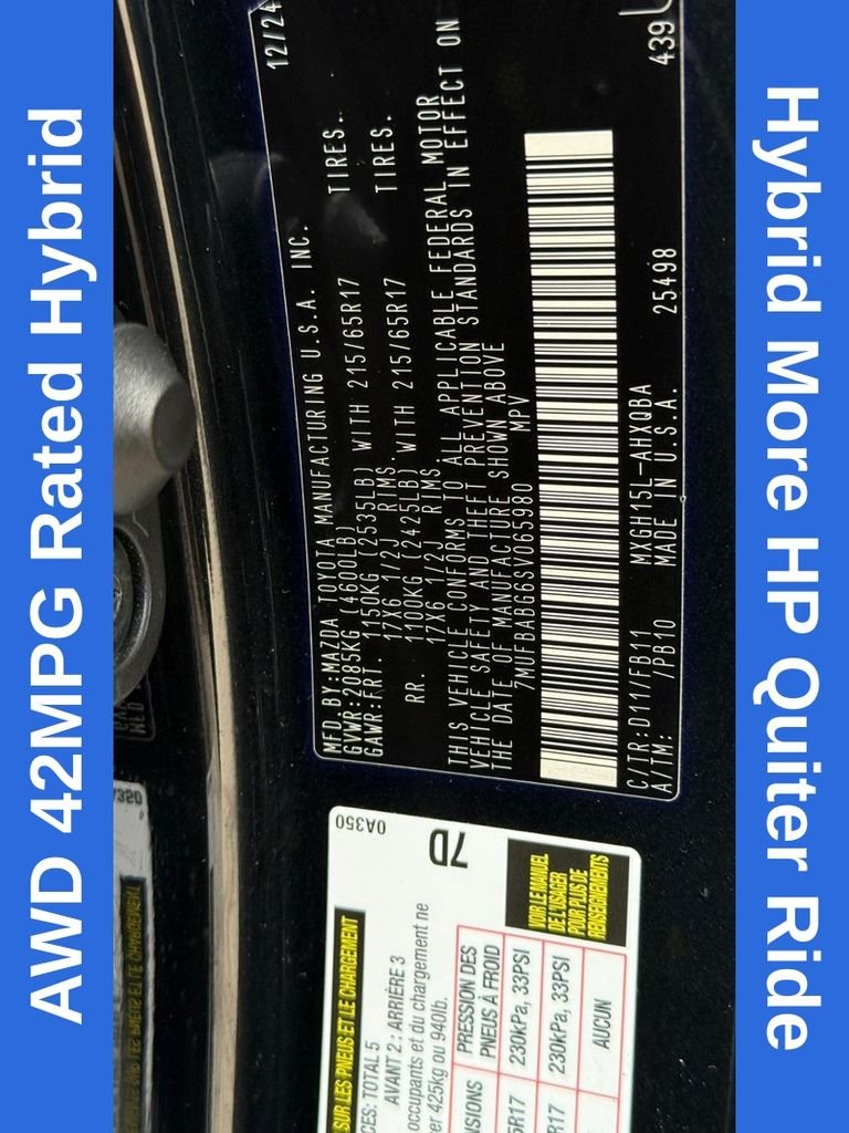 Used 2025 Jet Black Toyota Hybrid S image 31