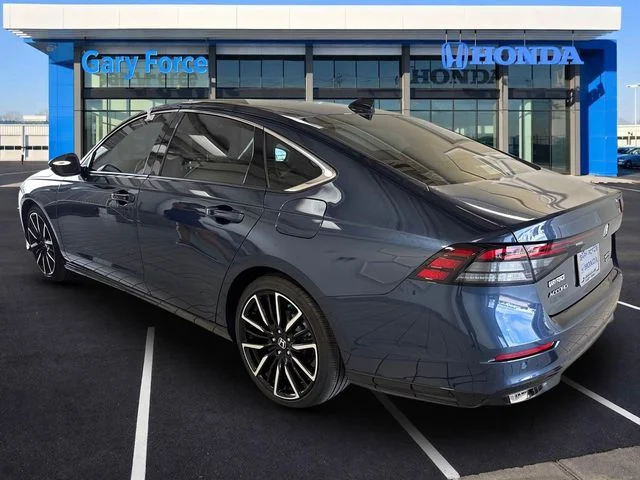 Certified Used 2026 Canyon River Blue Metallic Honda Touring Hybrid image 3