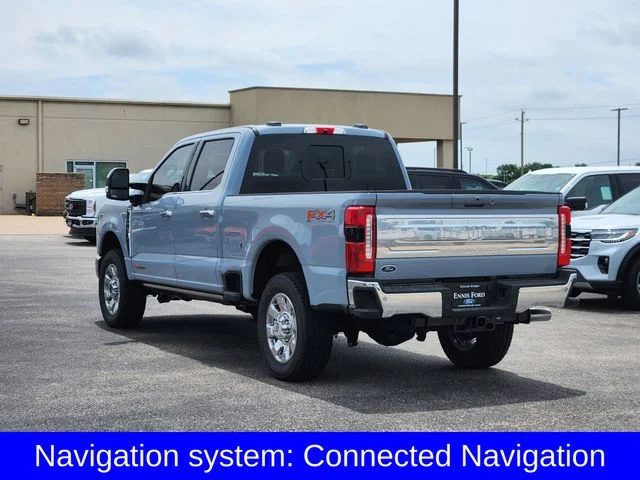 New 2026 Glacier Gray Metallic Tri-Coat Ford F-250® King Ranch® image 4