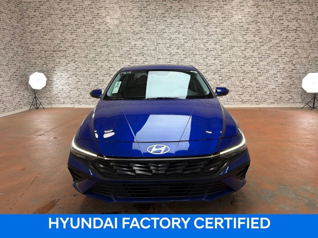 Certified Used 2025 Intense Blue Hyundai SEL Convenience image 2
