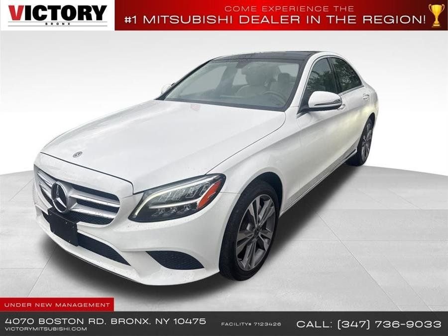 Used 2021 White Mercedes-Benz C 300 image 1