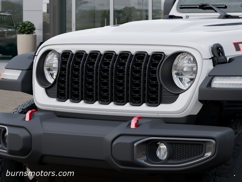 New 2026 Bright White Clear-Coat Exterior Paint Jeep Rubicon 4-Door image 11
