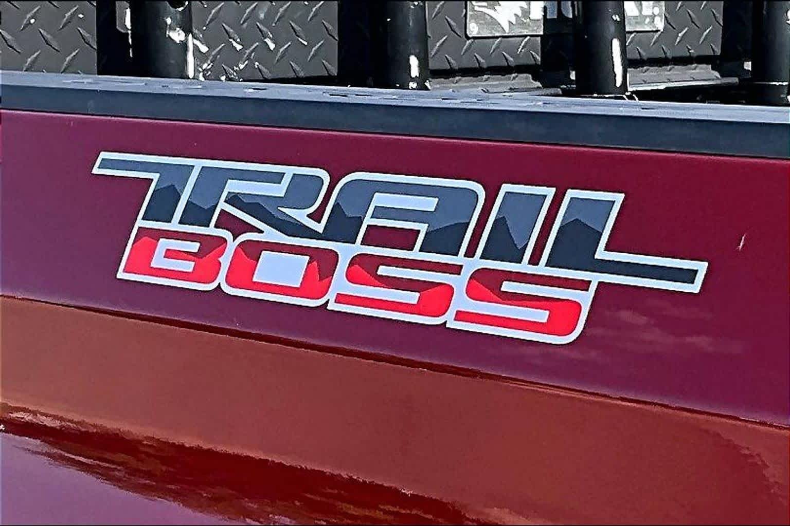 Used 2020 Cajun Red Tintcoat Chevrolet Custom Trail Boss image 27