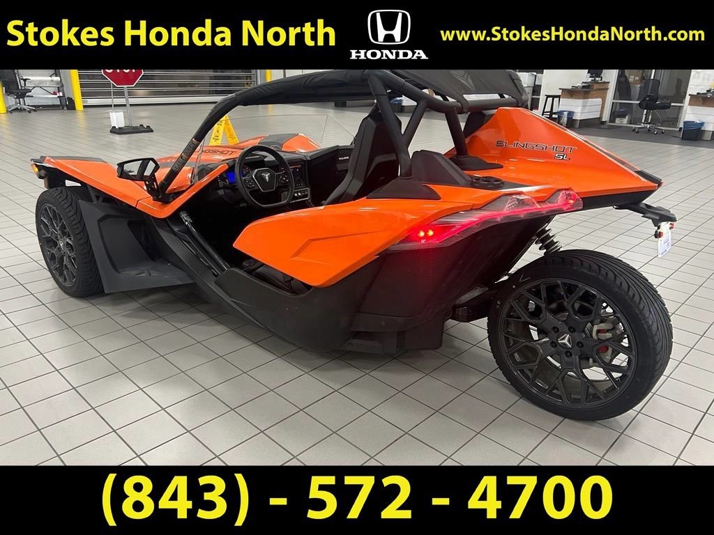 Used 2024 Orange Polaris SL image 3