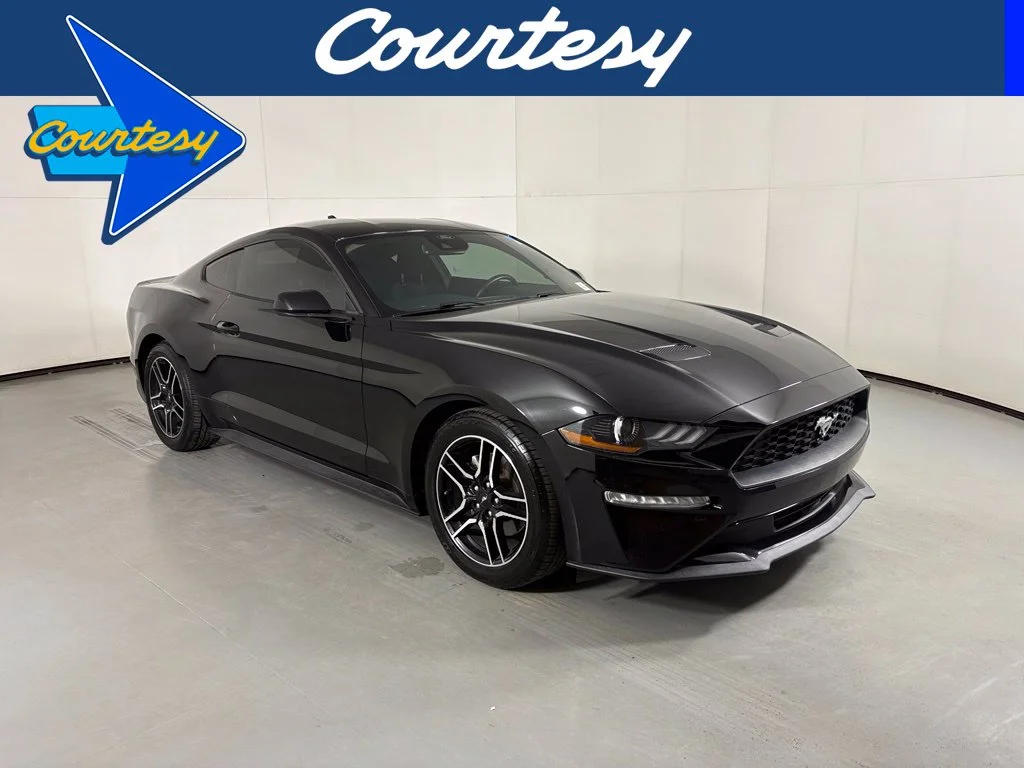 Used 2021 Black Ford EcoBoost image 1
