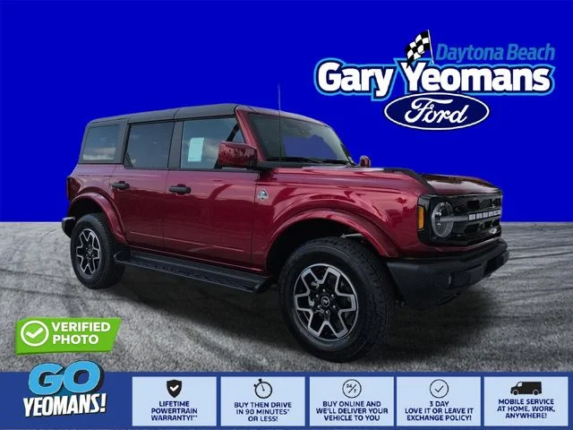New 2026 Ruby Red Metallic Tinted Clearcoat Ford Outer Banks® image 1