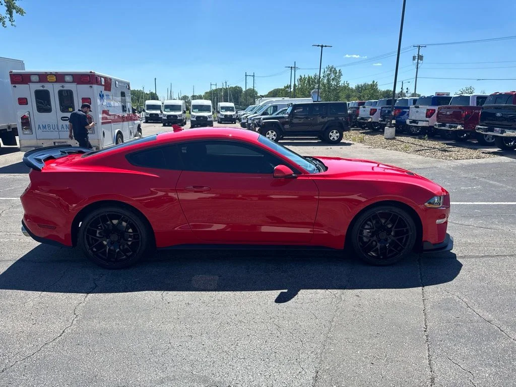 Used 2023 Race Red Ford EcoBoost Premium image 8