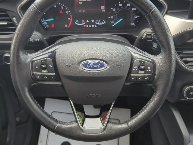 Certified Used 2021 Black Ford SE image 8