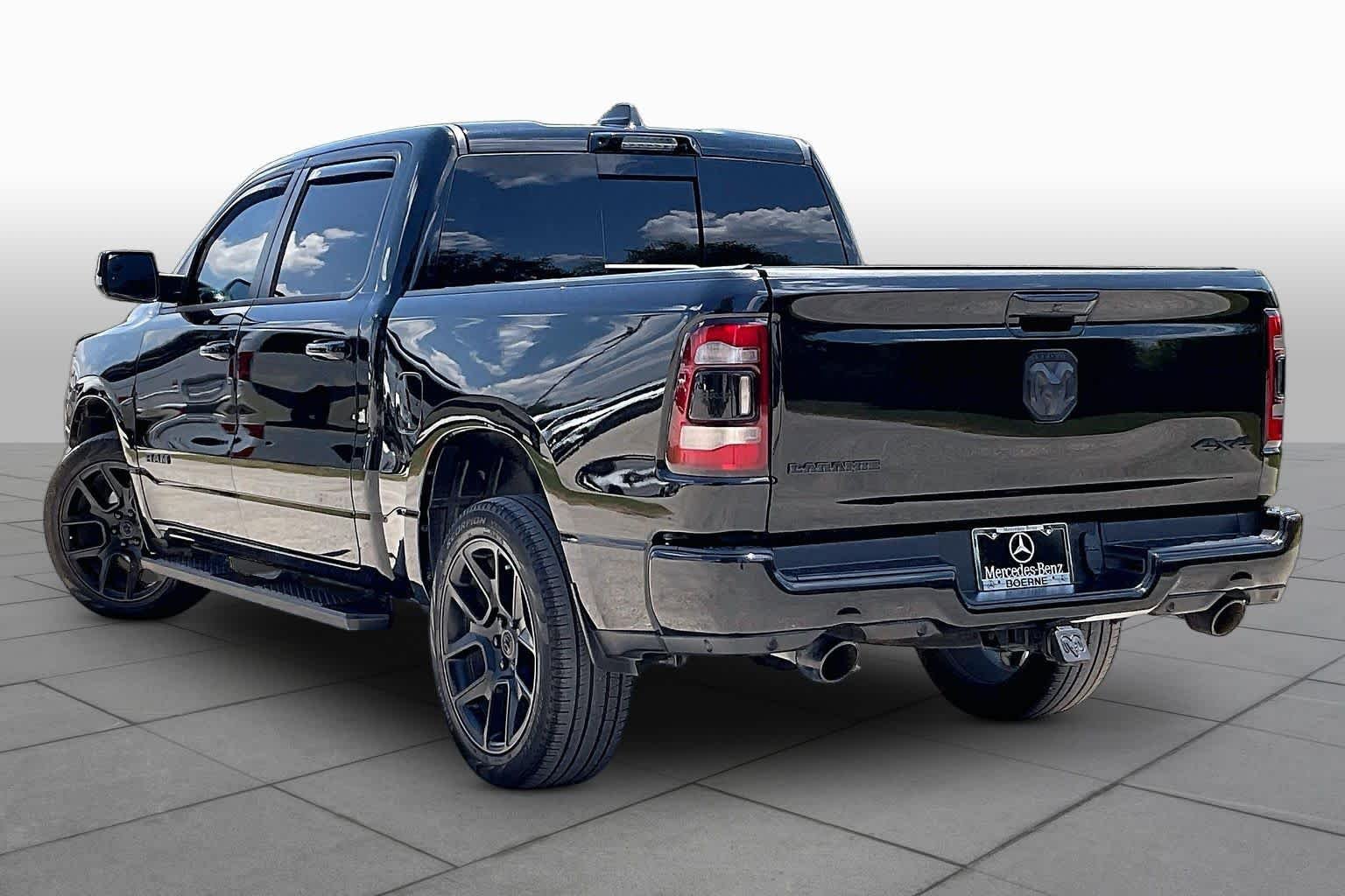 Used 2024 Diamond Black Crystal Pearlcoat Ram Laramie image 12