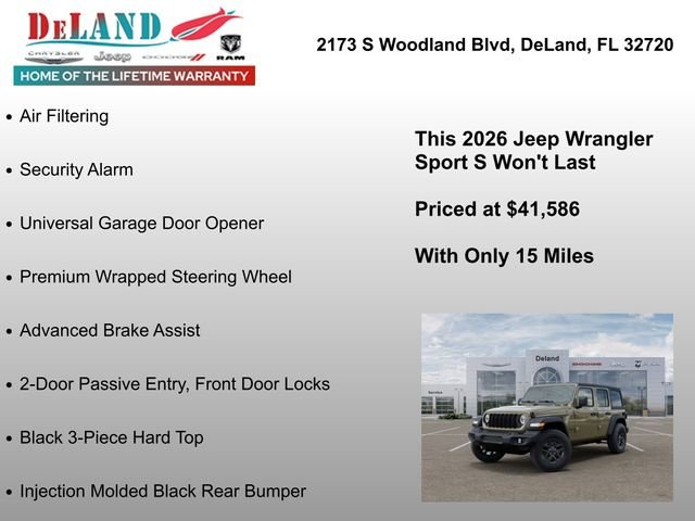 New 2026 41 Exterior Paint Jeep Sport S image 30