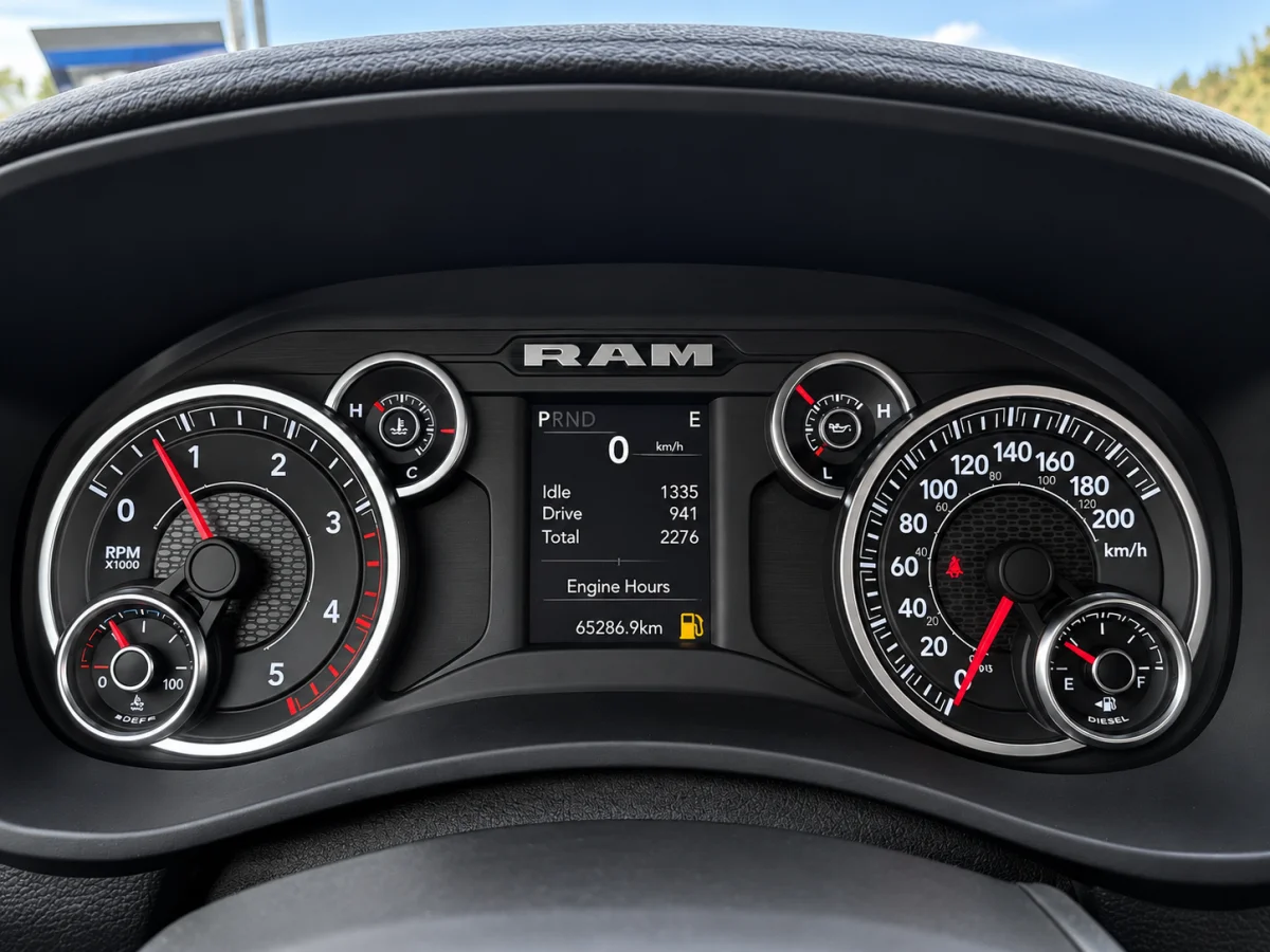 Used 2023 White RAM Big Horn image 27