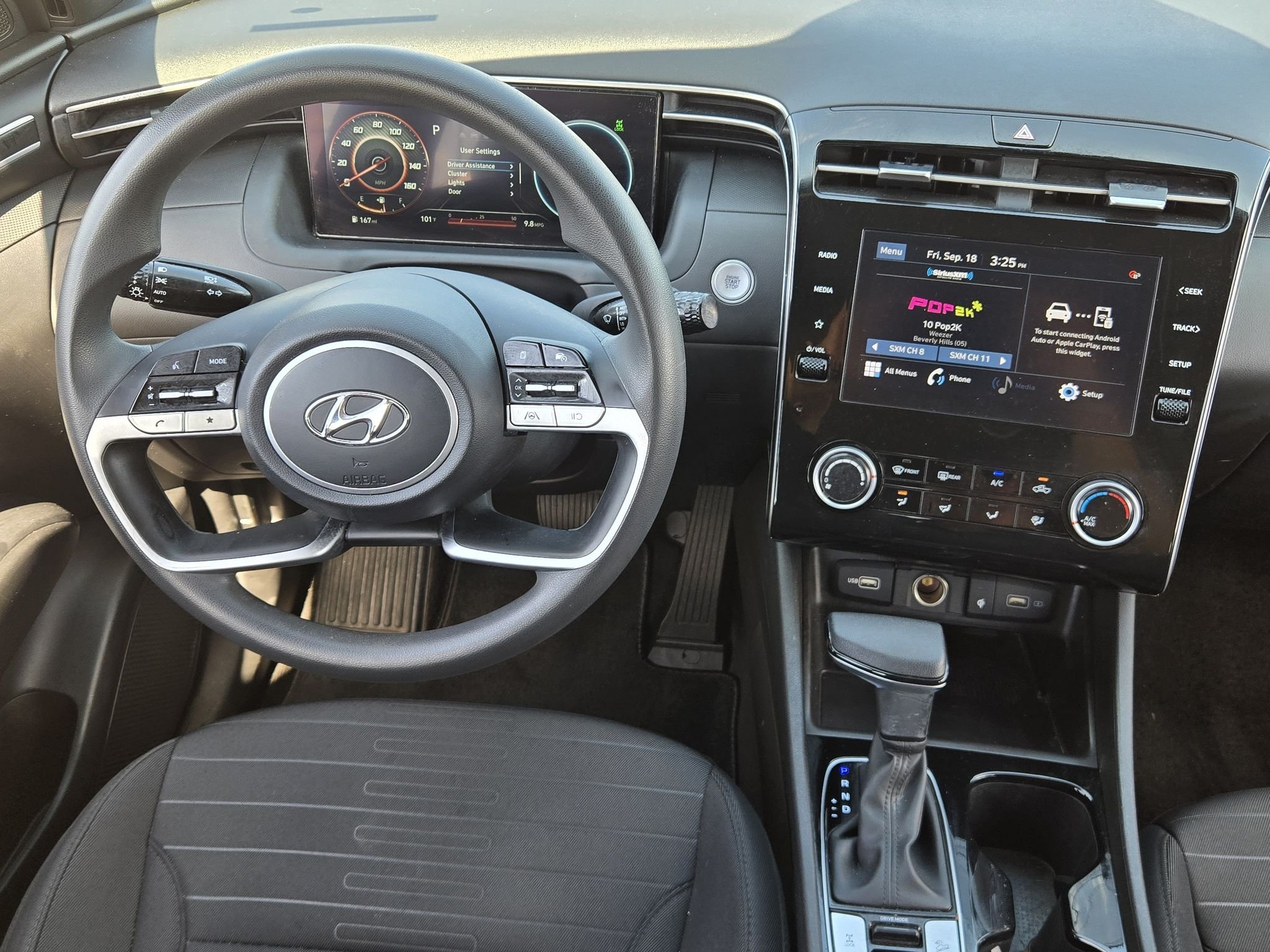 Used 2022 Phantom Black Hyundai SEL image 28