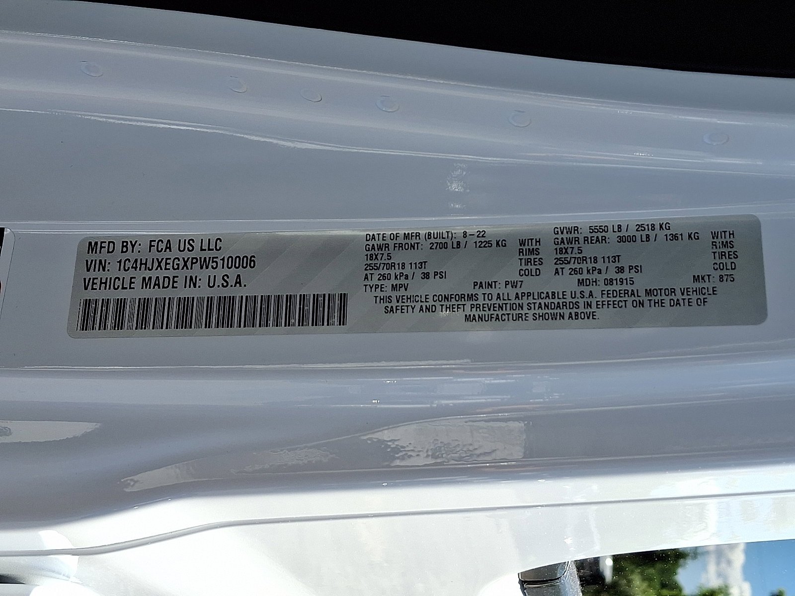 Certified Used 2023 Bright White Clearcoat Jeep Sahara image 27