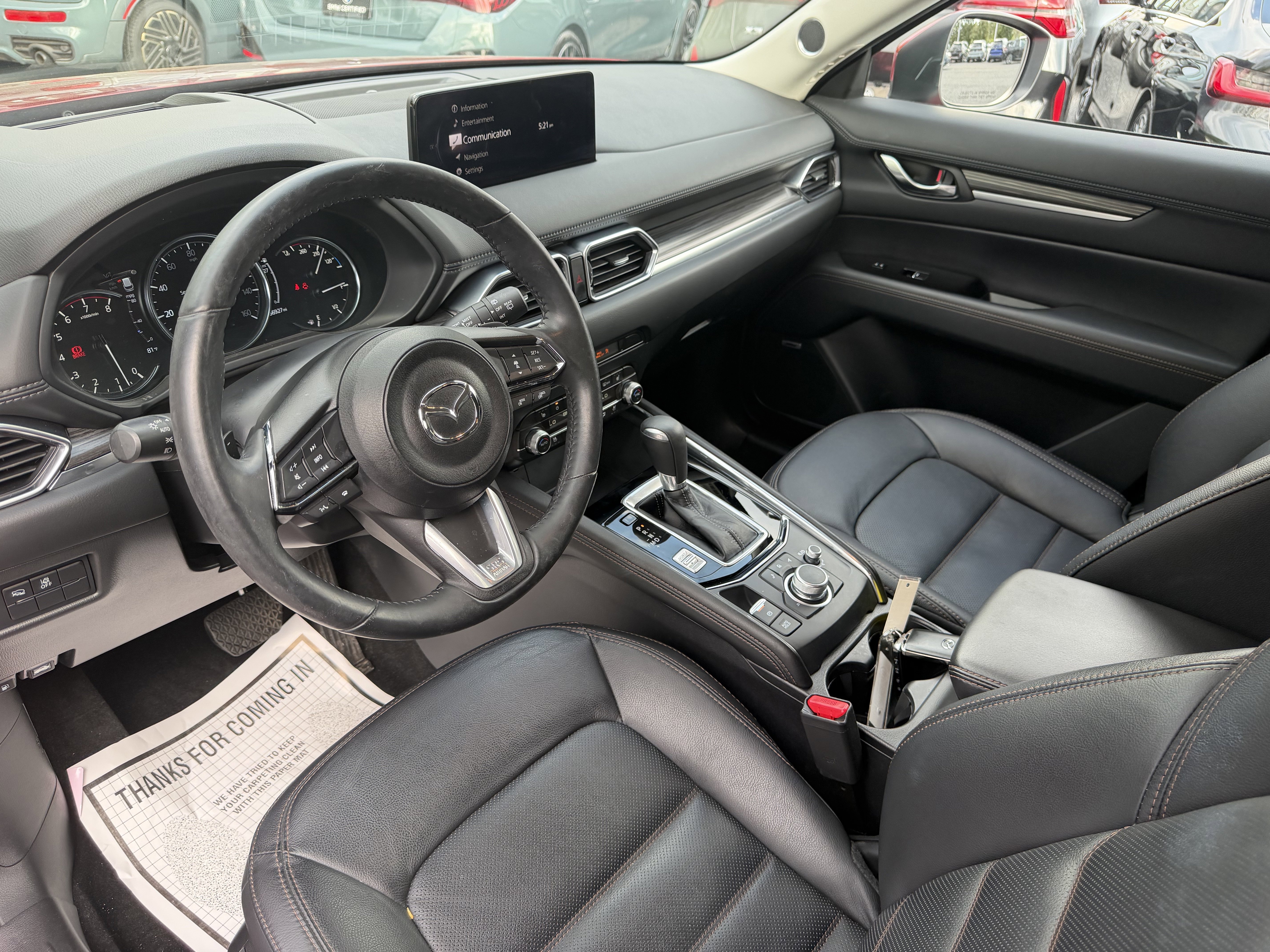 Used 2021 SOUL RED CRYSTAL Mazda Grand Touring Reserve image 10