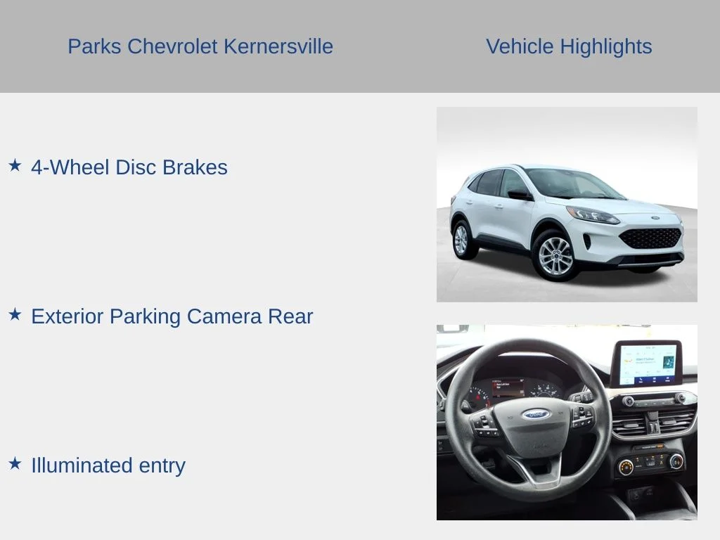 Used 2022 White Ford SE image 10