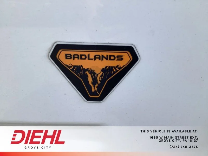 Used 2022 White Ford Badlands image 10