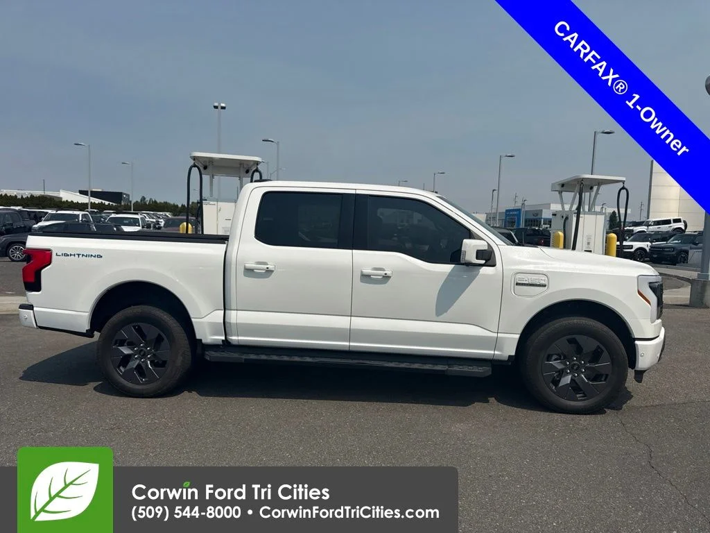 Certified 2022 Ford F-150 Lightning Lariat with VIN 1FTVW1EV3NWG13524 for sale in Pasco, WA
