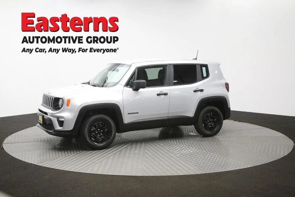 Certified Used 2021 Silver Jeep Sport image 59