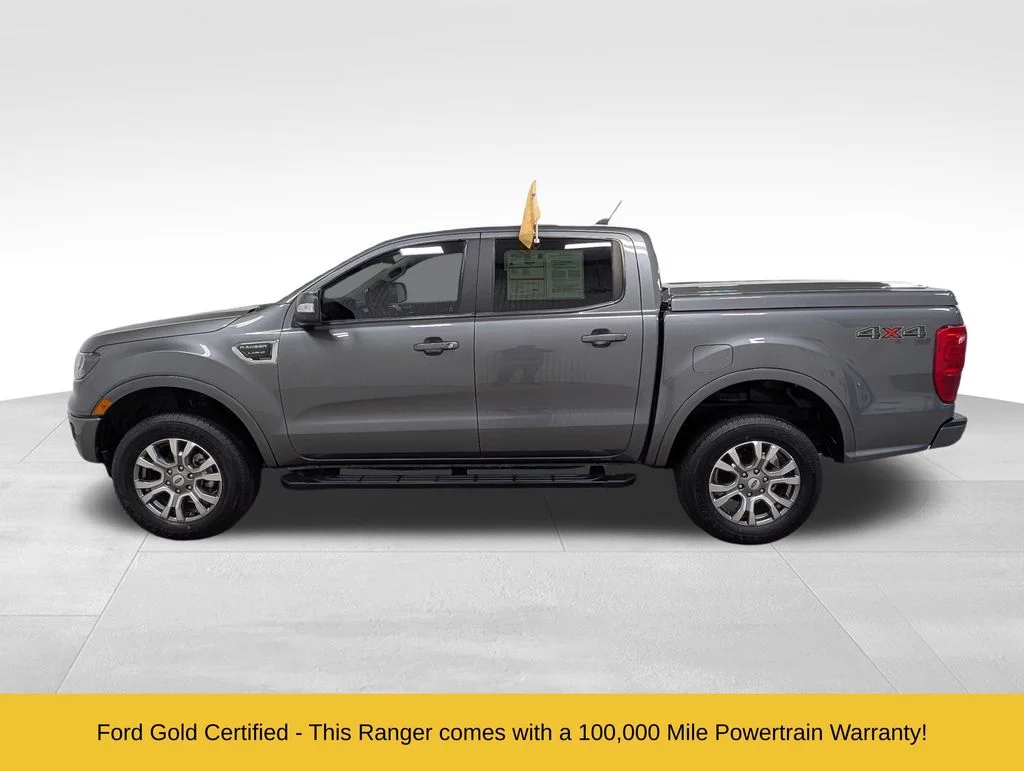Certified Used 2022 Carbonized Gray Metallic Ford Lariat image 1