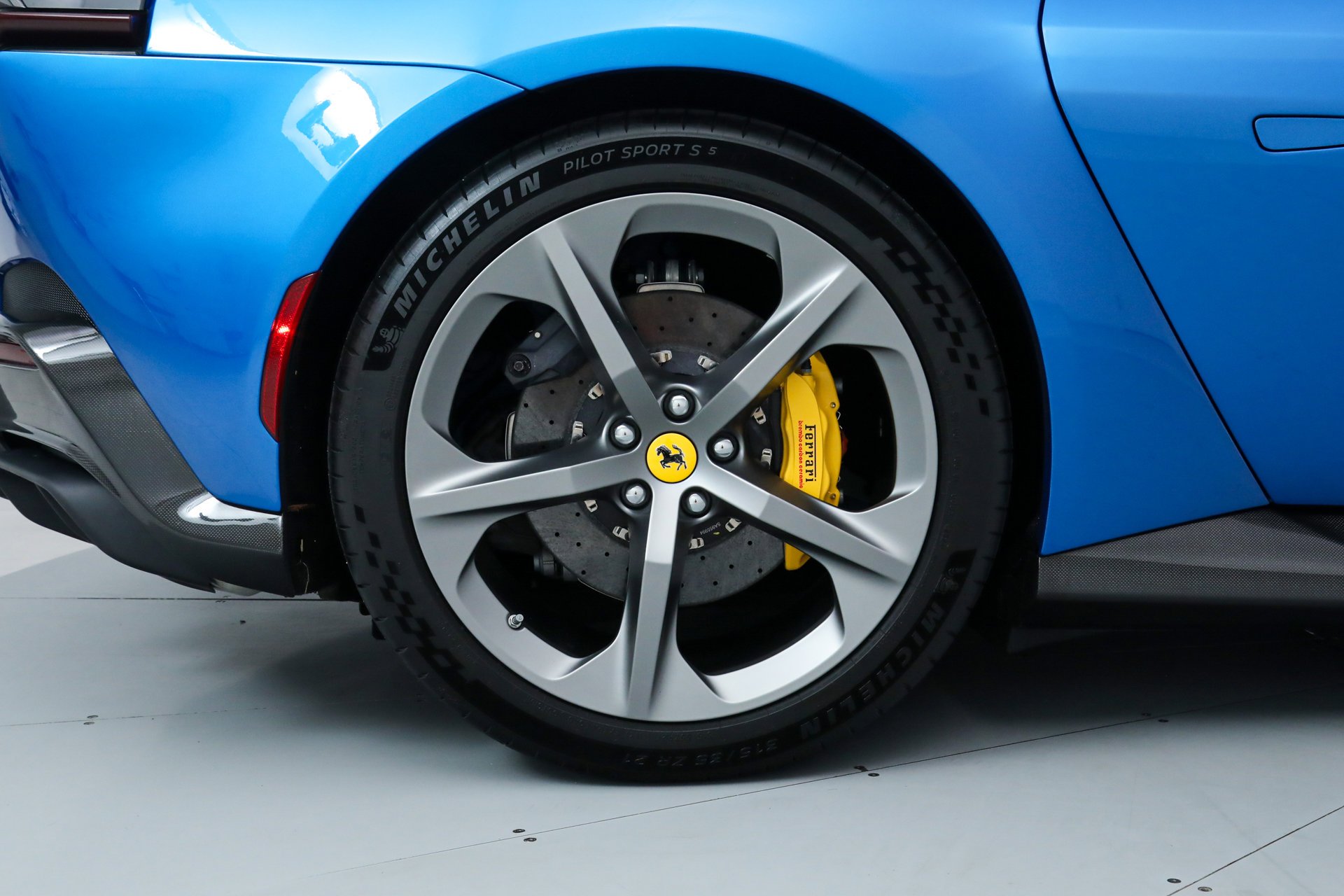 Certified Used 2025 Blue Ferrari  image 69