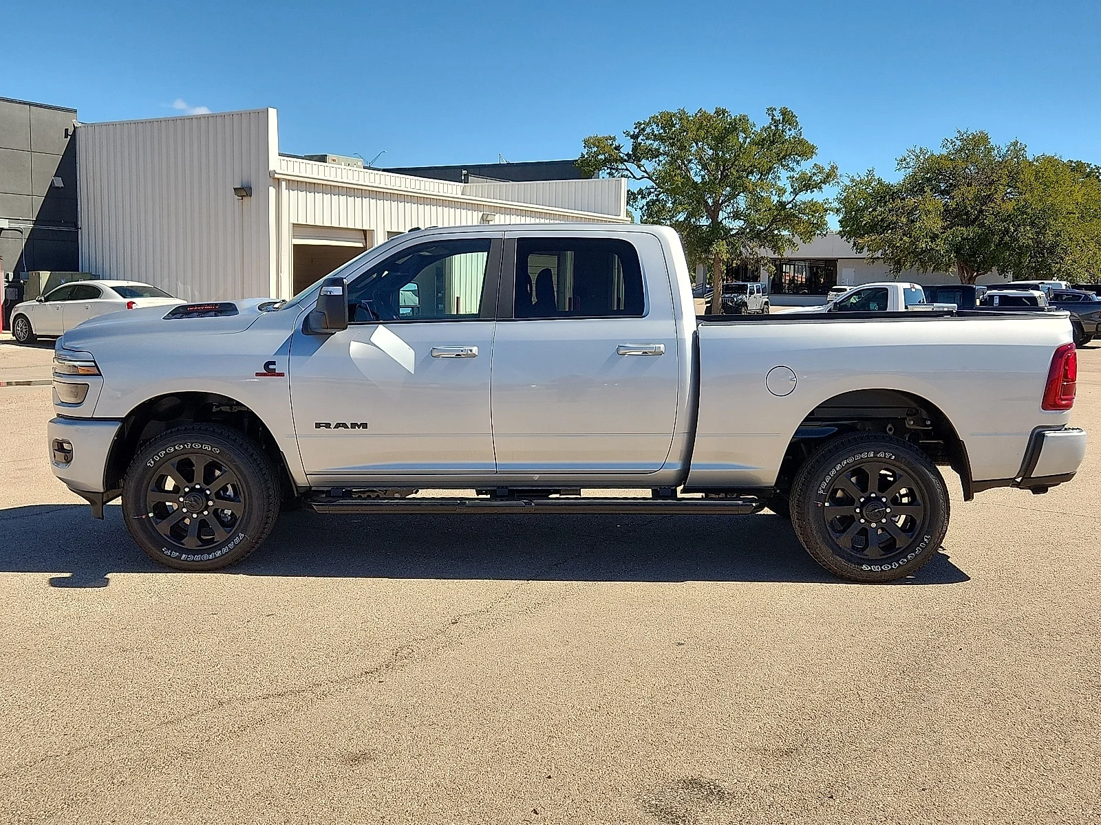 New 2027 Silver-Zynith  Paint Ram LARAMIE CREW CAB 4X4 6