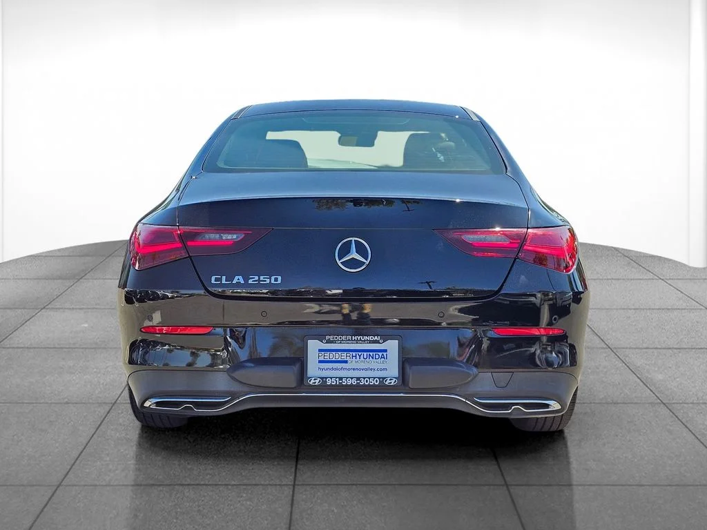 Used 2025 Black Mercedes-Benz CLA 250 image 4