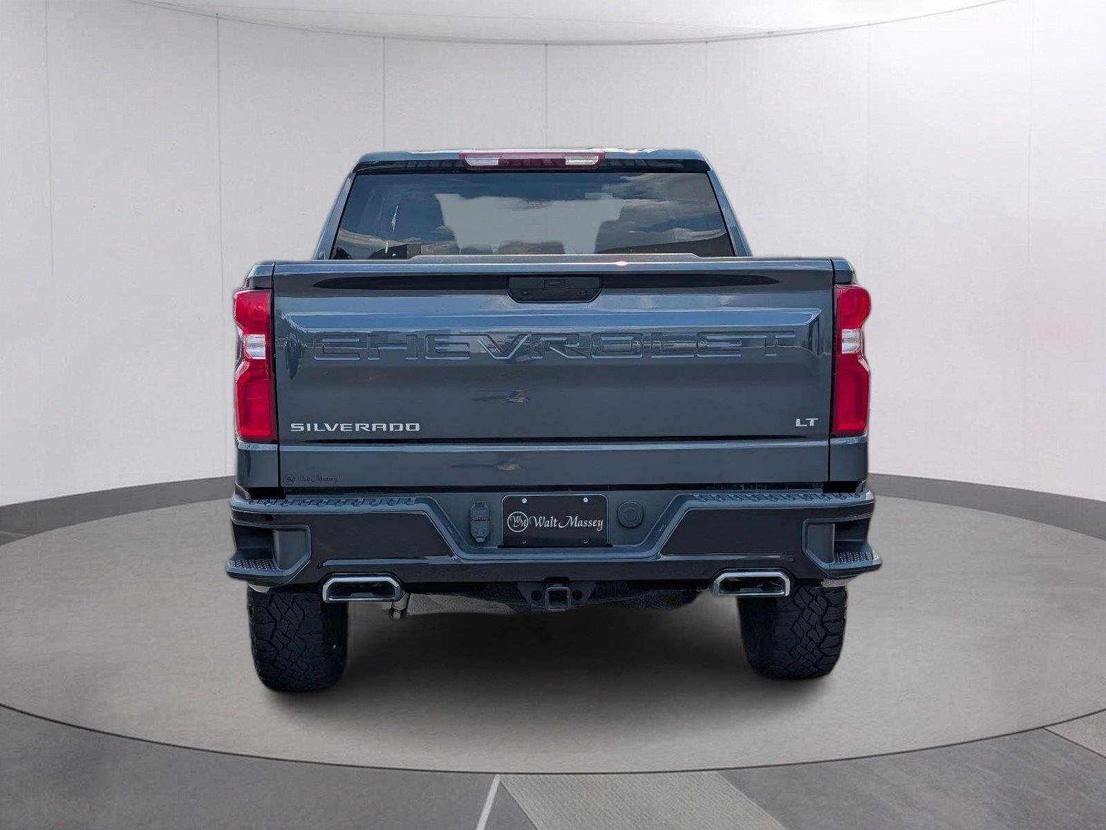 Used 2022 SHADOW GRAY METALLIC Chevrolet LT Trail Boss image 4