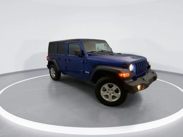 Used 2019 Blue Jeep Unlimited Sport S image 6