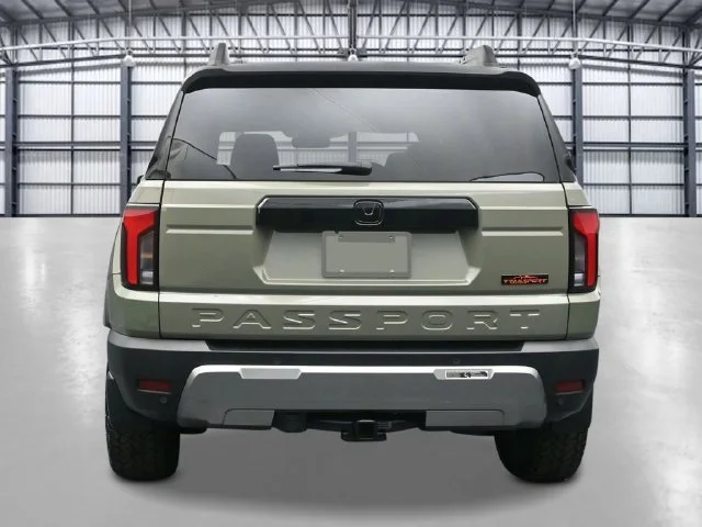 New 2026 Ash Green Metallic Honda TrailSport Blackout Elite image 4