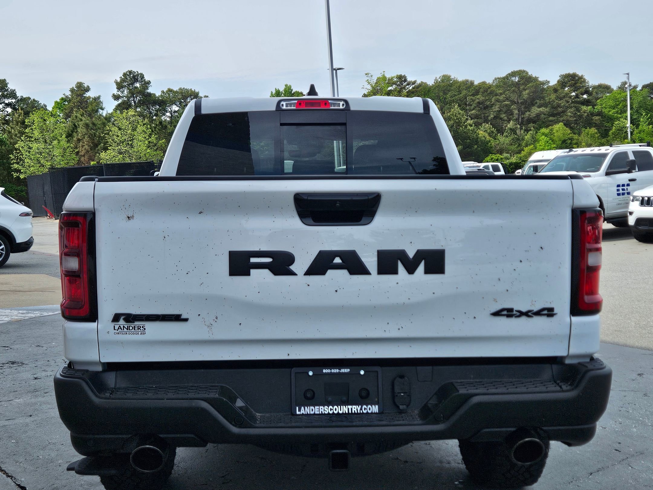 New 2026 Bright White Clear-Coat Exterior Paint RAM Rebel image 6