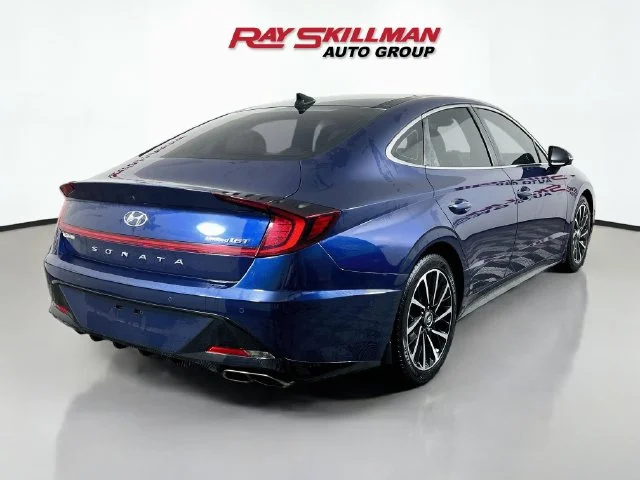 Used 2021 Blue Hyundai Limited image 7