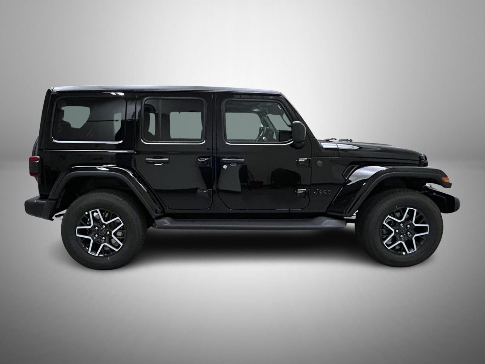 New 2027 Black Clear-Coat Paint Jeep Sahara image 4