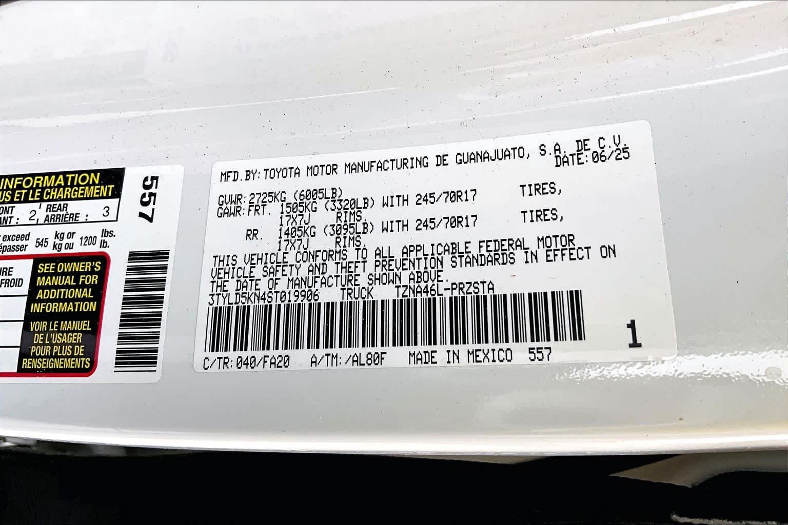 Used 2025 Ice Cap Toyota SR image 33